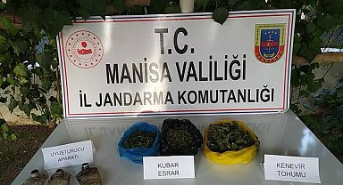 Manisa'da uyuşturucu operasyonu: 1 gözaltı