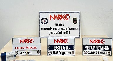 Mardin'de aracında ve evinde uyuşturucu bulunan şüpheli tutuklandı