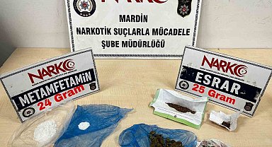 Mardin'de uyuşturucu operasyonu: 1 tutuklama