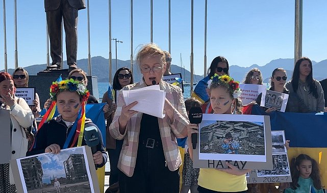 Marmaris Ukraynalılar Derneği: "Halkımız her gün siren ve patlama sesleri ile uyanıyor"