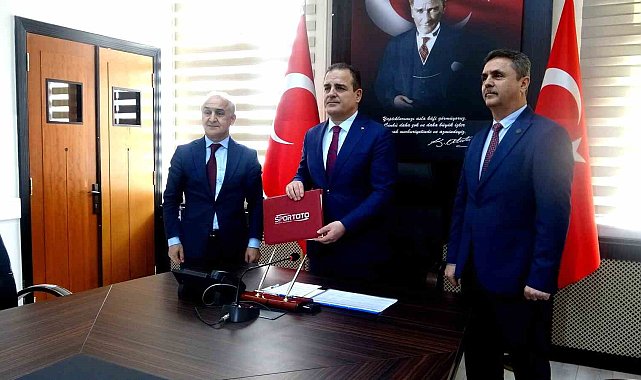 Marmaris'e yapılacak olan tesisin imzaları atıldı