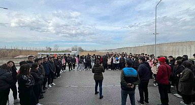 MASKİ ve Milli Eğitim iş birliğinde 704 öğrenci Soma AAT'yi gezdi
