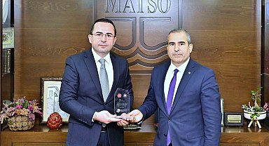 MATSO'ya TOBB'den plaket