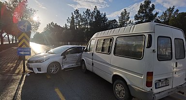 Menteşe'de trafik kazası: 1 yaralı