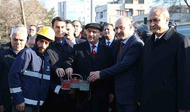 Merinos Polis Merkezi Amirliği yeni binasının temeli atıldı