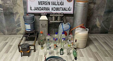 Mersin'de sahte içki operasyonu: 7 gözaltı