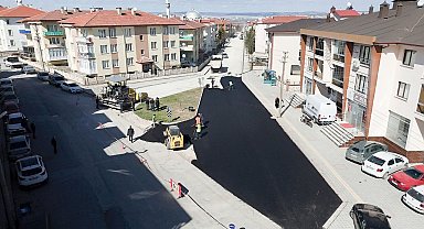 Mescid-i Aksa Caddesi asfaltlanıyor