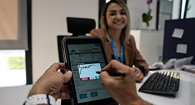 MESKİ'de biyometrik imza ve tek masa uygulamasıyla bekleme süreleri kısalıyor
