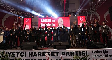MHP aday tanıtım toplantısında büyük coşku