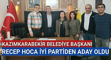 MHP'li ilçe belediye başkanı İYİ Parti'den aday oldu....