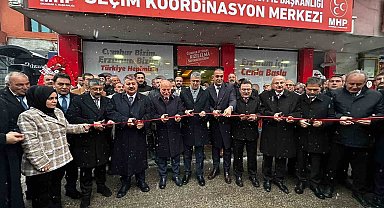 MHP seçim koordinasyon merkezi açıldı