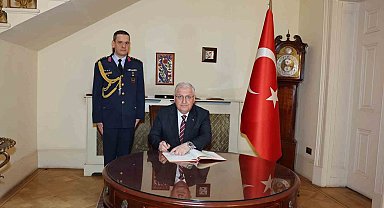 Milli Savunma Bakanı Güler, İngiltere Genelkurmay Başkanı Oramiral Radakin ile görüştü