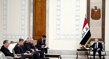 Milli Savunma Bakanı Güler, Irak Başbakanı Sudani ve Cumhurbaşkanı Reşit ile görüştü