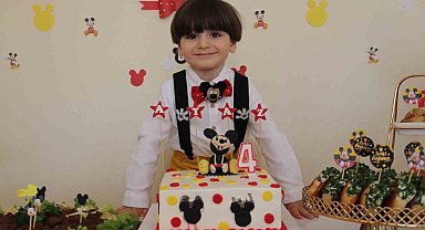 Minik Ayaz 4 yıl sonra ilk kez doğum gününü kutladı