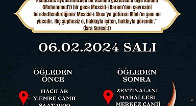 Miraç Kandili Köyceğiz'de özel programlarla idrak edilecek