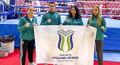 Muay thai şampiyonu SUBÜ oldu
