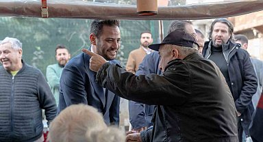 Mudanya halkı Gökhan Dinçer'i bağrına bastı