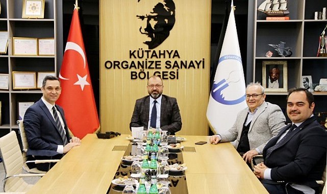 Müdür Yeniay, Kütahya OSB Yönetim Kurulu'nu ziyaret etti