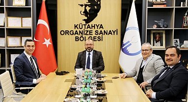 Müdür Yeniay, Kütahya OSB Yönetim Kurulu'nu ziyaret etti