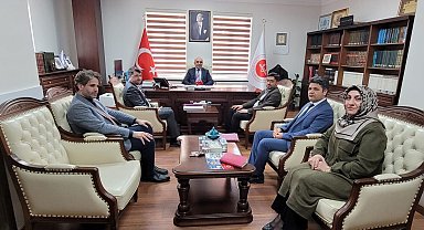 Müftü İmamoğlu, denetim ekibiyle görüştü