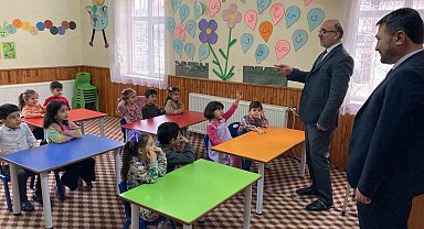 Müftü İmamoğlu, Sultandağı'nda öğrencilerle derse katıldı