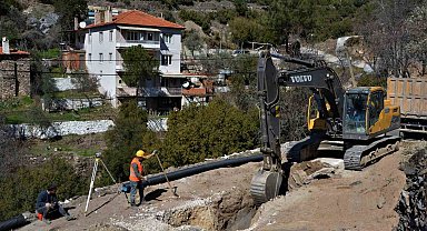 Muğla Büyükşehir 10 yılda 651 km kanalizasyon hattı yaptı