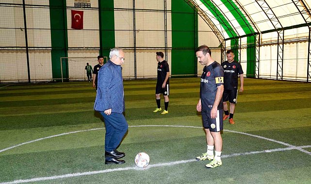 Muğla OBM tarafından düzenlenen halı saha turnuvası başladı