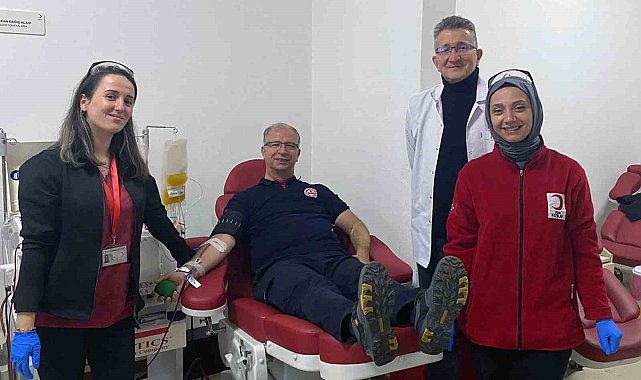 Muğla'da Trombosit Aferez kan bağışı kabulü başladı