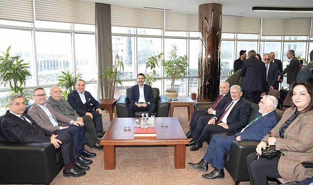Murat Kurum, İkitelli Organize Sanayi Sitesi'ni ziyaret etti