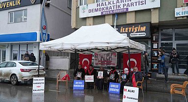 Muşlu ailelerin evlat nöbeti devam ediyor