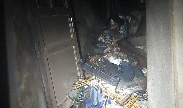 Müstakil evde tüp patladı, ardından yangın çıktı