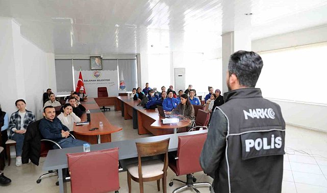 Narkotik ekipleri UYUMA ve NARVAS uygulamalarını tanıtıyor