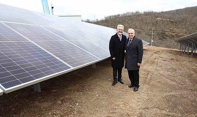 Nilüfer Belediyesi güneş enerji santralini hizmete açtı