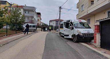 Öğrenci servisi kaza yaptı: 7 kişi yaralandı