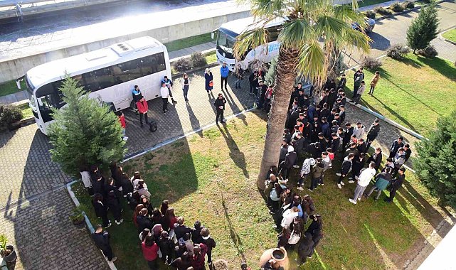 Öğrenciler atıksu arıtım sürecini öğreniyor
