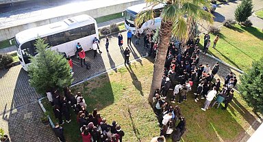 Öğrenciler atıksu arıtım sürecini öğreniyor