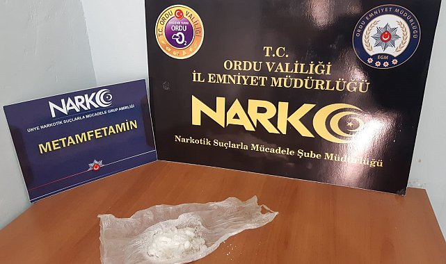 Ordu'da uyuşturucu operasyonu: 2 tutuklama