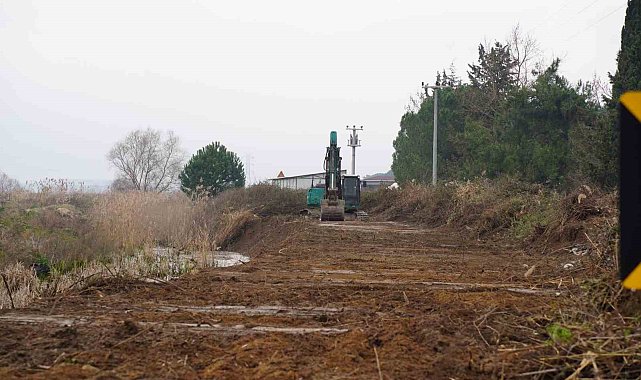 Orhangazi'de derelerde ıslah çalışması
