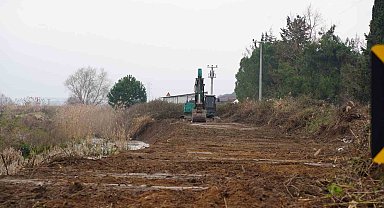 Orhangazi'de derelerde ıslah çalışması