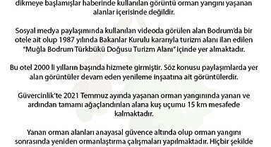 Orman Genel Müdürlüğünden, Midas'taki 3 yıl önce yanan ormanlık araziye ilişkin açıklama