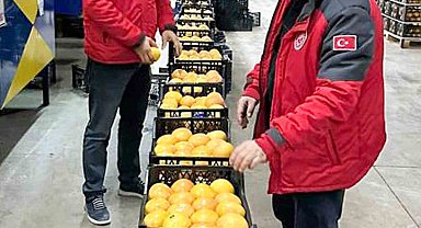 Ortaca'dan portakallar yola çıktı