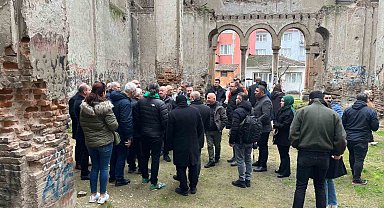 Osmaneli'de tarihi yerleri gezen gazeteciler ilçeye hayran kaldı