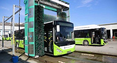 Otobüsler gri suyla yıkanıyor: 6 yılda 9 milyon 457 bin litre su tasarrufu sağlandı