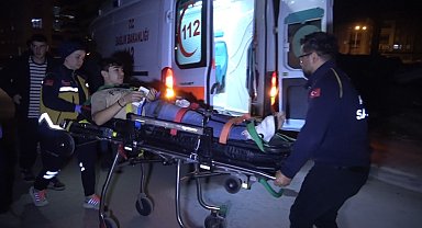 Otomobil ile motosiklet çarpıştı: 1 yaralı