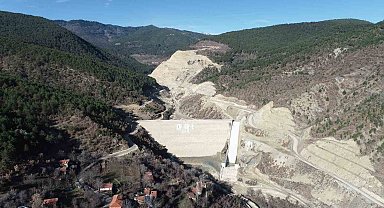 Ova Barajı'nda çalışmaların sonuna gelindi