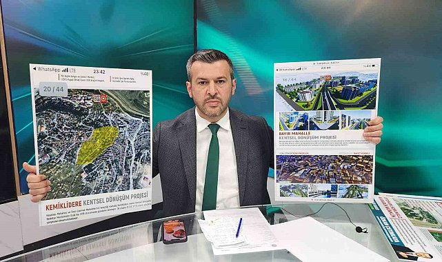 Özkan Çetinkaya: " 15 yıldır verdiği konut sözünü tutmadı A4 kağıdıyla umut saçıyor"