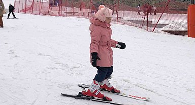 Palandöken'de kayak coşkusu