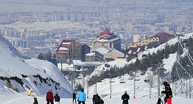 Palandöken'de sömestri tatili bereketi