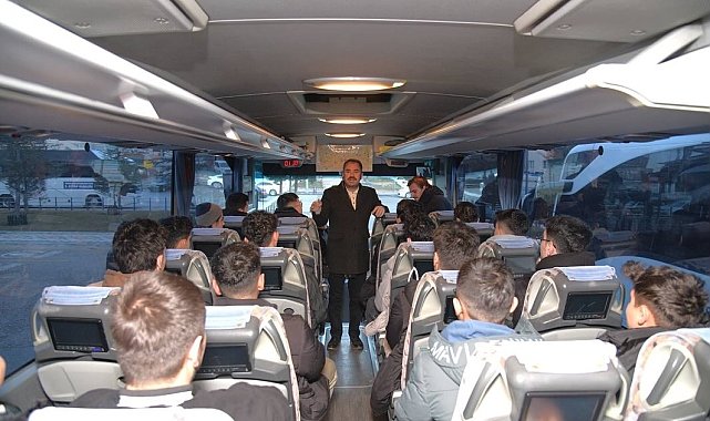 Pursaklar'ın kamp yolcuları yola çıktı