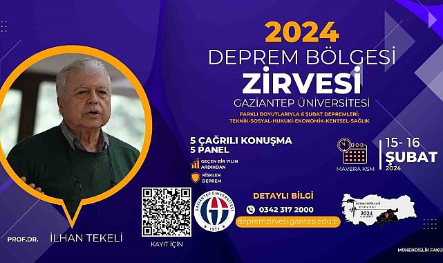 "Deprem Bölgesi Zirvesi" özel oturumu deprem, şehircilik ve sosyolojisi üzerine olacak